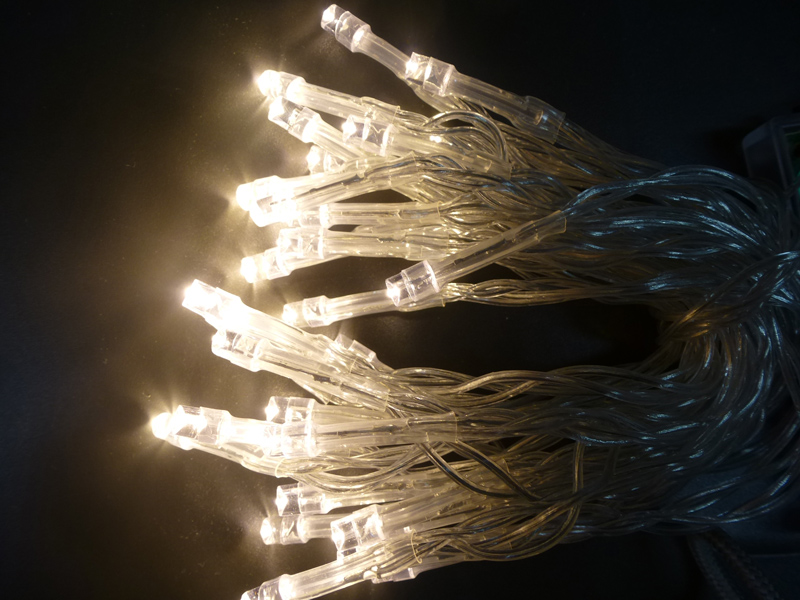Weihnachts LED Lichterkette 3,8m mit 30 Leds, kalt weiss Weihnachts LED Lichterkette 3,8m mit 30 Leds, kalt weiss