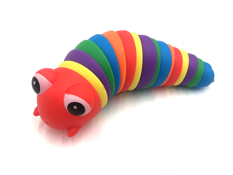 Fidget Spielzeug Schnecke mit Augen, Regenbogen Fidget Spielzeug Schnecke mit Augen, Regenbogen