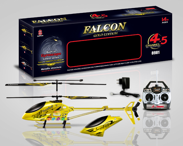 Gyro R/C Helikopter , 4,5 Kanal 8981