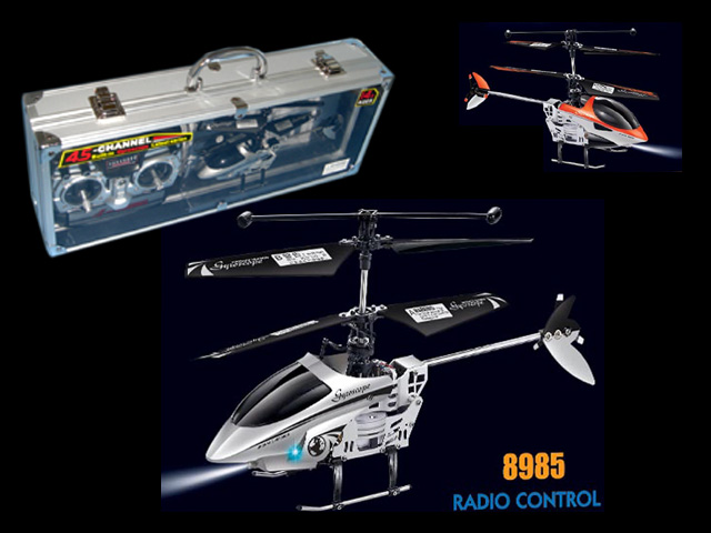 Gyro RC Helikopter 4,5 Kanal im Alukoffer 8985