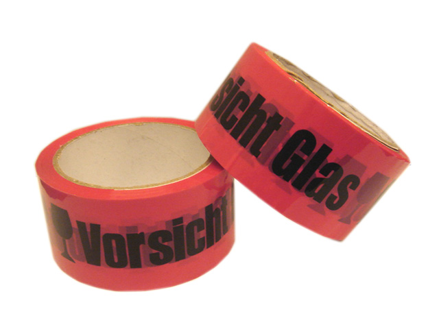 Verpackung: Klebeband vorsicht Glas 50M*5.2S*4.8MM
